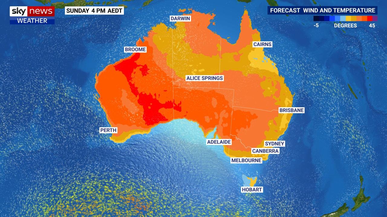 Christmas weather in Sydney, Melbourne, Brisbane Driving rain in north