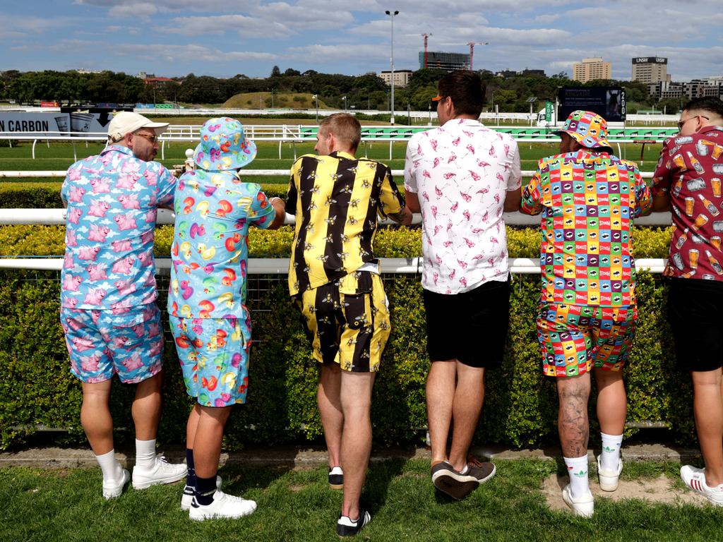 TAB Epsom Day racegoers at Randwick Racecourse. Picture: Jane Dempster