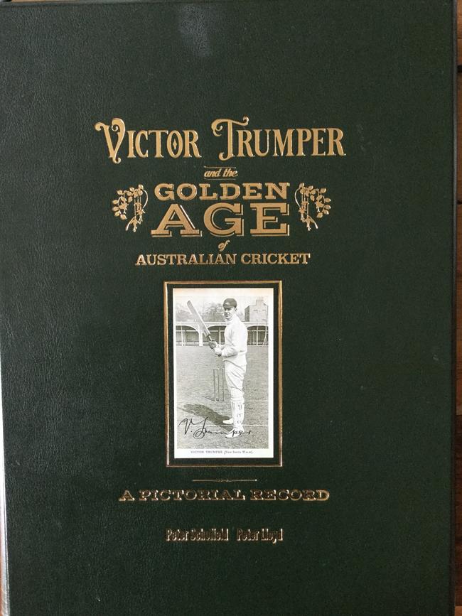 For Gideon Haigh column'Victor Trumper and the Golden Age of Australian Cricket' by Peter Schofield & Peter Lloyd