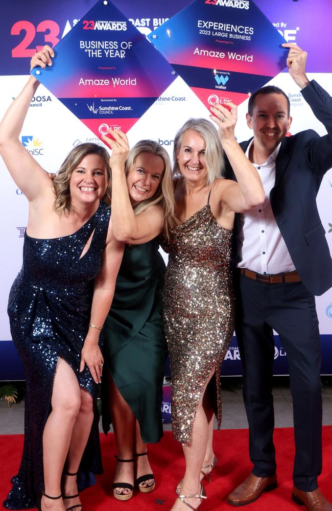 Amaze World at Tanawha took out two awards at the 2023 Sunshine Coast Business Awards. Picture: Steve Pohlner (Supplied)