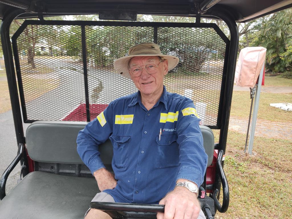 Former Army Nuclear, Biological and Chemical warfare instructor Bob Waldron of Gladstone says the government should have made wearing face masks compulsory to stop the spread of COVID-19. Picture: Rodney Stevens