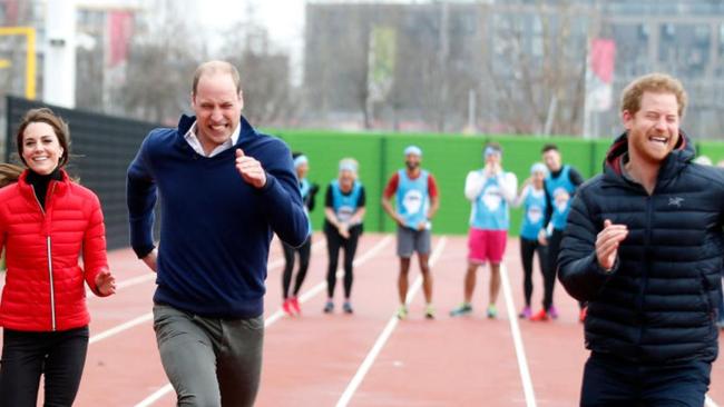 This photo of the ‘Fab Three’ which Kate and William used for Harry’s birthday message last year was praised by royal watchers.