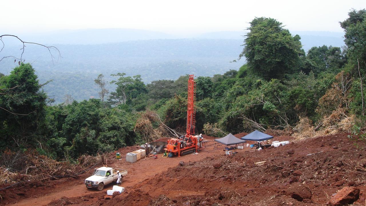 The Mbalam-Nabeba iron ore project straddling Cameroon and the Republic of Congo.