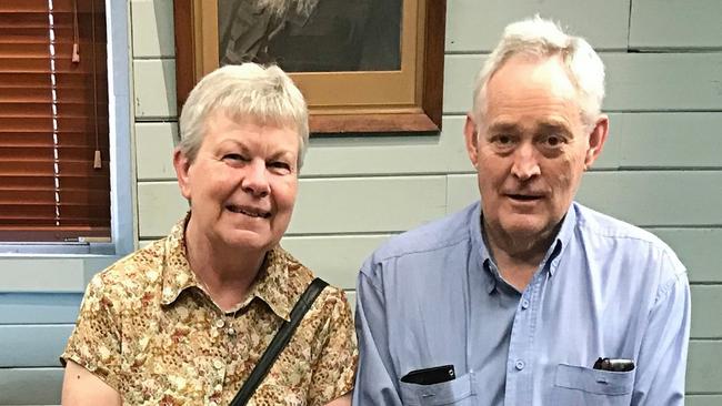 Korumburra pastor Ian Wilkinson and wife Heather Wilkinson. Heather passed away after ingesting poisonous mushrooms. Picture: Supplied