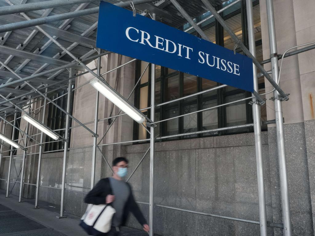 Credit Suisse insists it is in a strong financial position. Spencer Platt/Getty Images/AFP
