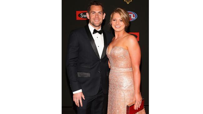 The silk lining on Luke Hodge's suit is a breath of fresh air in a sea of same old. (Photo: Getty)