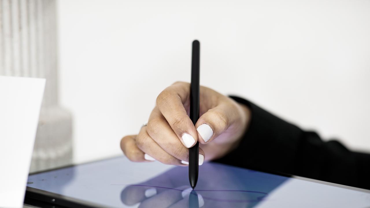 The S Pen also has applications for the larger Tab series.