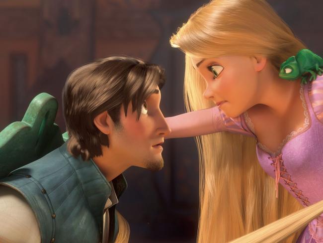 "TANGLED" Flynn, Rapunzel, Pascal�Disney Enterprises, Inc. All Rights Reserved.