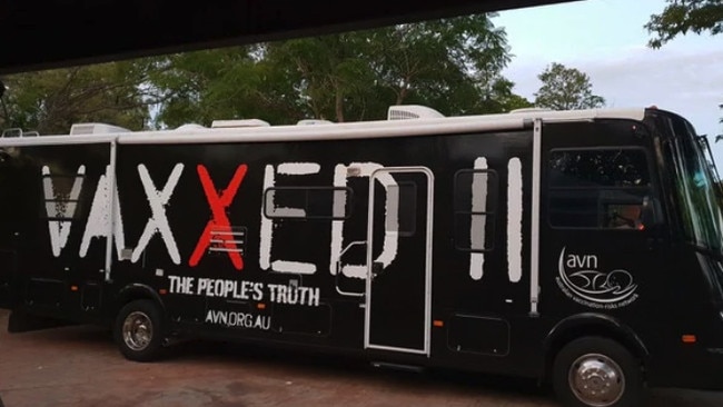 Anti-vaxxers will travel through Queensland and NSW on a promotional tour. Picture: Supplied