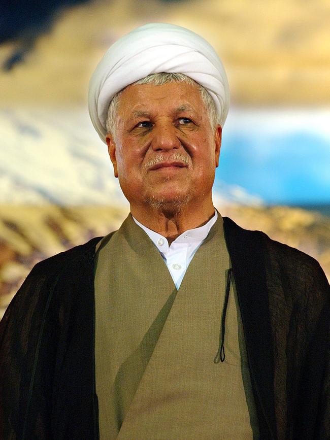 In 2002 the supposedly reformist President Rafsanjani of Iran called Israel a “one-bomb” country. Picture: AP