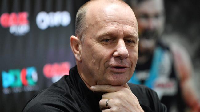 Ken Hinkley says his players’ health remains the number one priority. Picture: AAP Image/David Mariuz