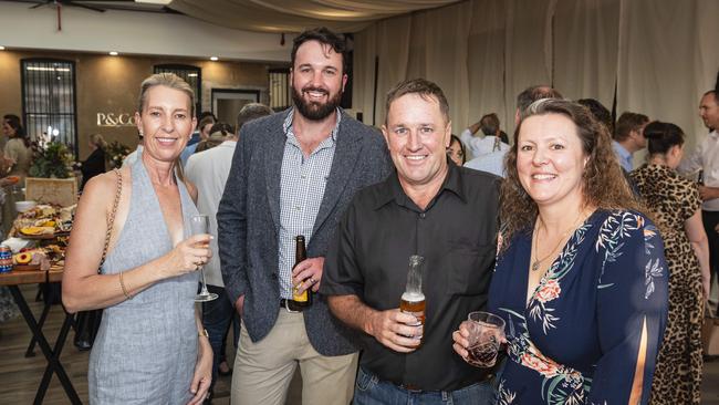 At the Patterson &amp; Co Family Law opening function are (from left) Robon Ryan, owner John Patterson, Kalon Abbott and Amanda Dehaan at the Rowes Building, Friday, February 7, 2025. Picture: Kevin Farmer