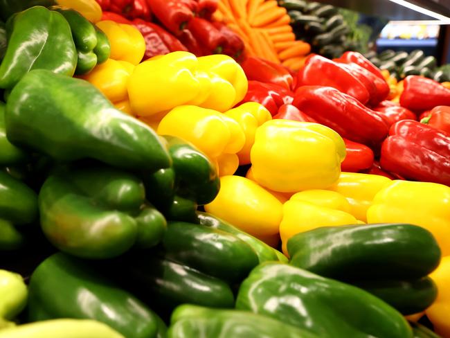 ADELAIDE, AUSTRALIA - NewsWire Photos May 11 2022:  generic shots of Fruit and Vegetables for cost of living. Picture: NCA NewsWire / Kelly Barnes