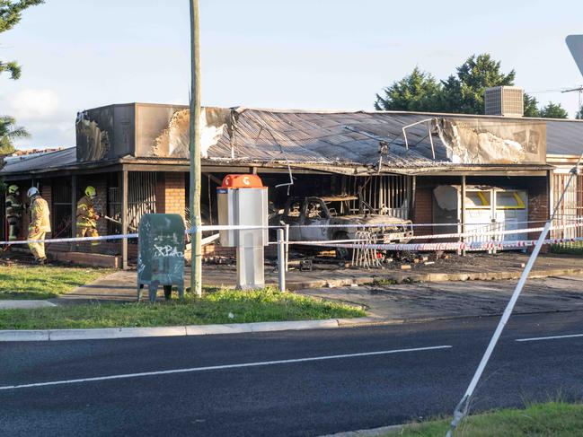 It is unknown whether this incident is related to Victoria’s tobacco trade fire attacks. Picture: Tony Gough