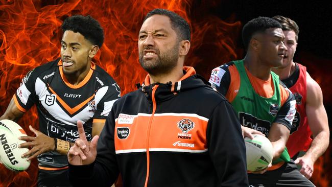 Wests Tigers deep dive art