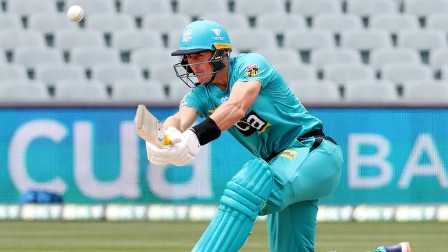 Marnus Laubuschagne anchored the Heat innings. Picture: Getty Images