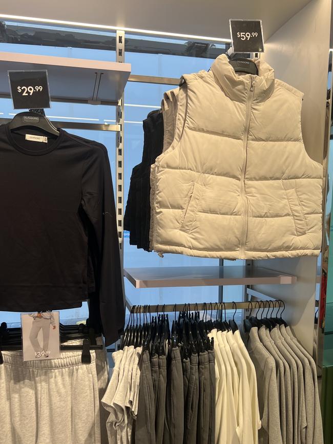 Glassons in Rundle Mall has comfy lounge and activewear. Picture: Anna Vlach