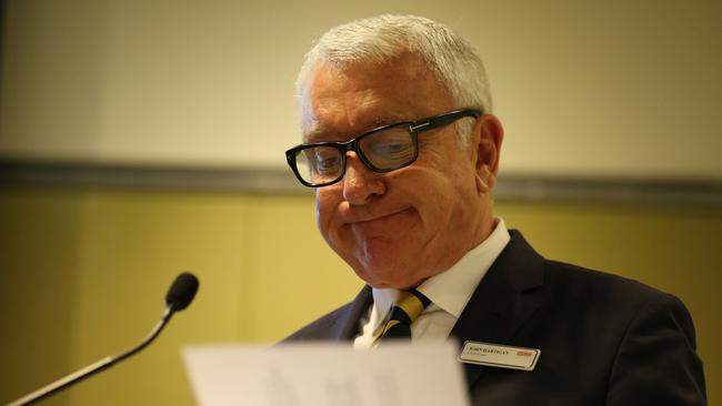 Outgoing Prime Media chairman John Hartigan. Picture: Britta Campion