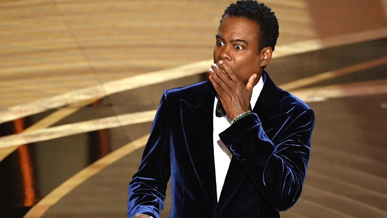 Chris Rock has finally responded to the infamous slap, blaming Jada Pinkett Smith for the whole saga. Picture: Robyn Beck / AFP.