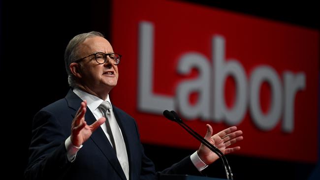 The Prime Minister urged delegates to plan for the long-term. Picture: Dan Peled / NCA NewsWire