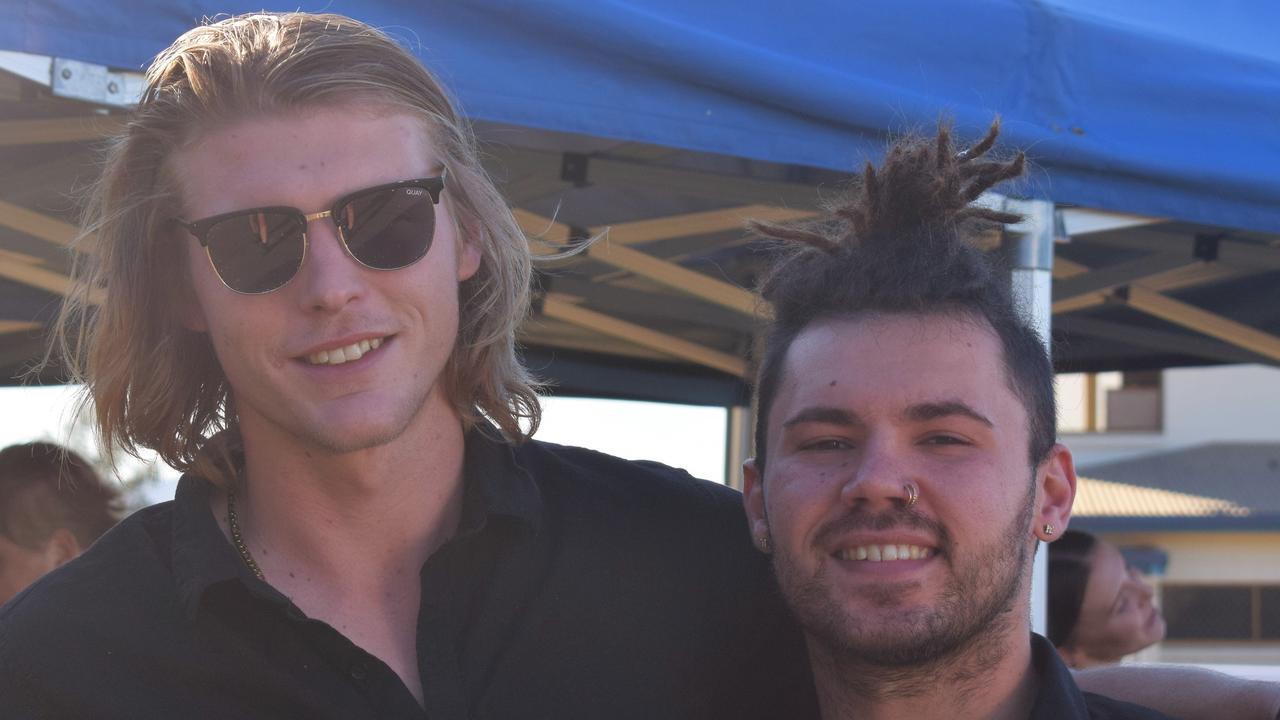 Gympie Turf Club Winter Race Day July 17. Tyler Storey and Zac McLean. Photos: Josh Preston