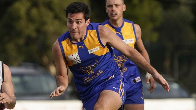 Lachlan McDonnell in action for Noble Park. Picture: Valeriu Campan