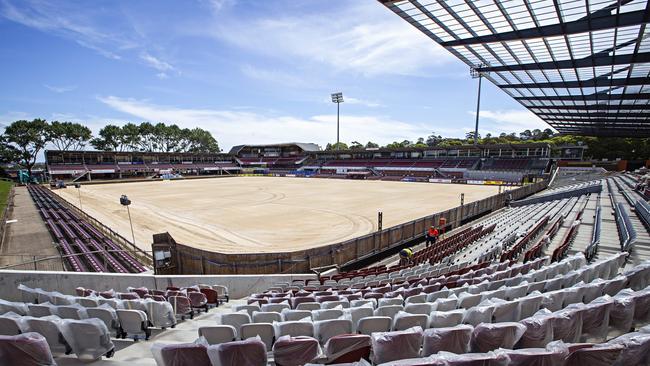 The NRL also wants to upgrade Manly’s Brookvale Oval. Picture: Adam Yip