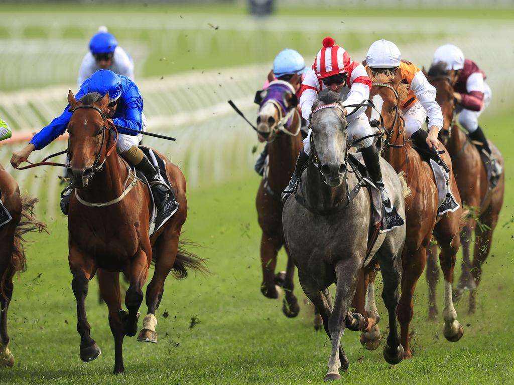 Kerrin McEvoy on Classique Legend wins race 7 at Royal Randwick Racecourse on September 19, 2020 . (Photo by Mark Evans/Getty Images)