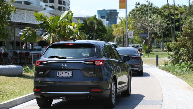 Cairns Regional Council has stopped, started and spluttered on its Esplanade decision. Picture: Brendan Radke