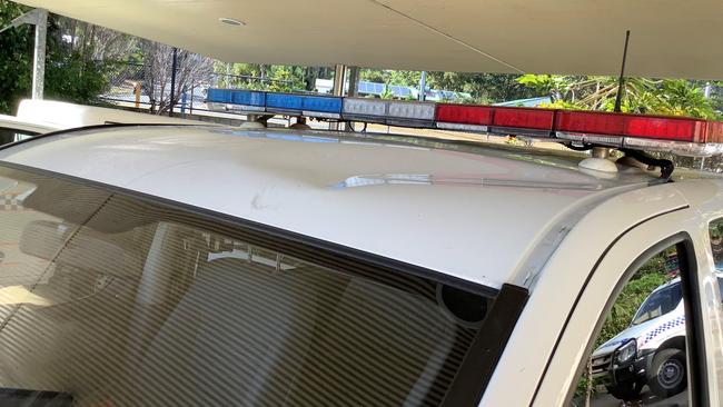 Neerim Ropata Reginald Lloyd Peters pleaded guilty to damaging a Whitsunday police car, pictured, on October 10 and a Bowen police car <span>on November 9. Picture: Supplied</span>