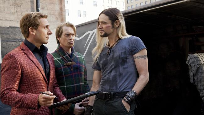 Steve Carell (left) may star, but Jim Carrey (right) steals the show in the Incredible Burt Wonderstone.