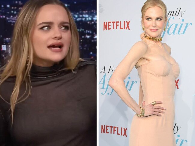 Joey King spills on Nicole Kidman's butt workouts.