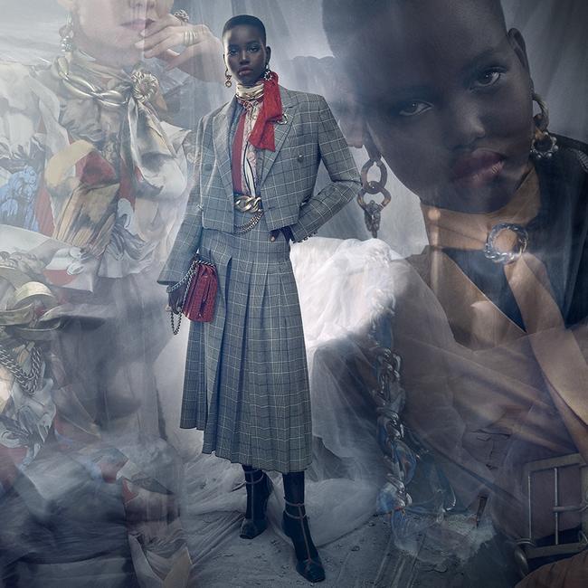 Adelaide model Adut Akech in the Zara campaign. Picture: Steven Meisel / Zara