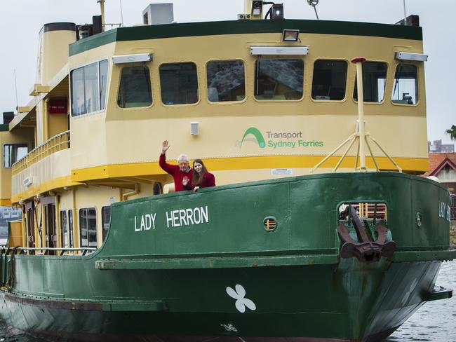 The lady class ferries are being replaced as part of the Inner Harbour Ferry project.