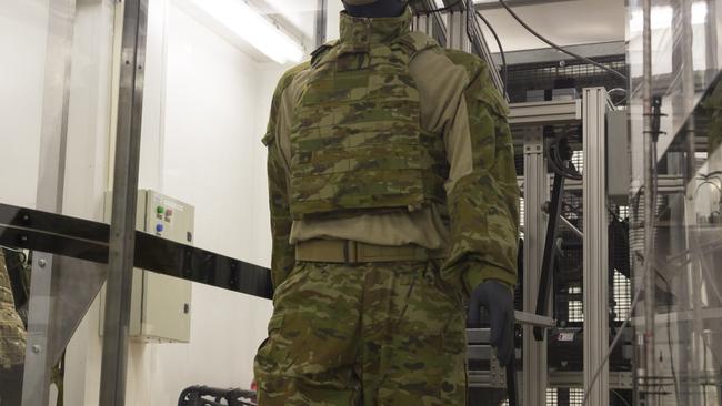 Gold Coast company Craig International Ballistics has a $1 million contract to make Army armour. PHOTO: Department of Defence