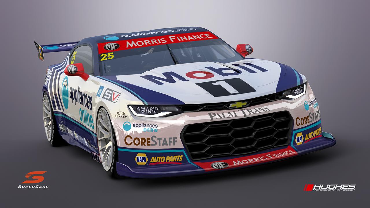 The new-look Camaro will join the Supercars Championship in 2022.