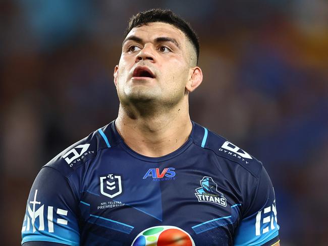 David Fifita’s feud with the Titans is heating up. Picture: Getty Images