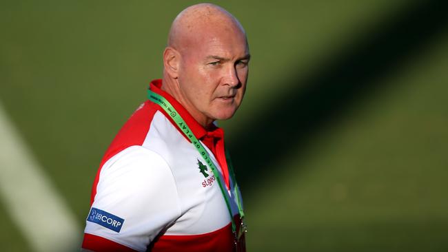 Dragons coach Paul McGregor will leave the club with his head held high. Picture: Getty Images