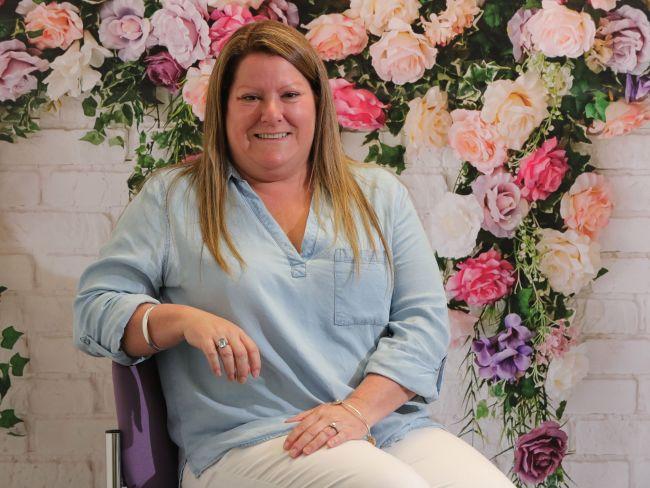 Gold Coast Health nurse Janine Oxley was driving past a BreastScreen van in February and it prompted her to get a screening. She was diagnosed with early stage breast cancer. She has since gone into remission but wants to make sure women are keeping up with their screenings despite COVID-19. Photo: Glenn Hampson