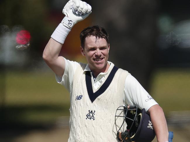 Marcus Harris is among the front-runners for the vacant opening spot in the Australian Test side. Picture: Daniel Pockett/Getty Images