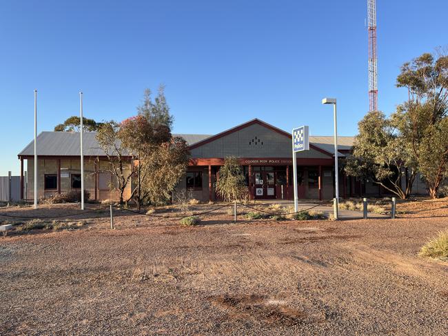 Coober Pedy police station is suffering a severe officer shortage. Picture: Supplied