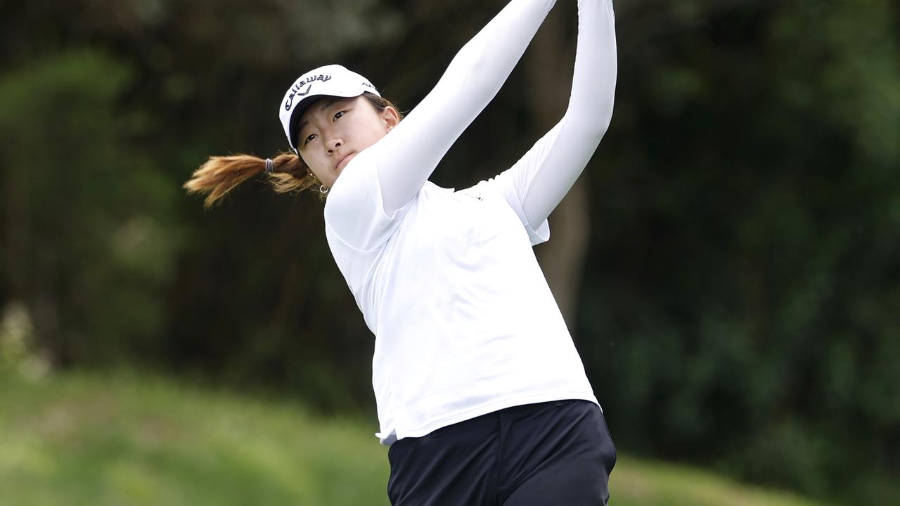 Amateur Rachel Lee at the Australian Open Golf-Tuesday 28th Nov 2023 .Picture: PGA Australia/Gregg Porteous