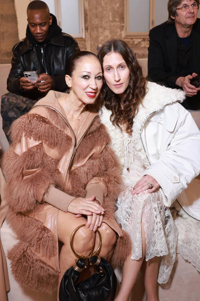 Pat Cleveland and Anna ClevelandCleveland, who’s considered one of the first Black supermodels, brought her daughter Anna to Chloé autumn/winter ’24/’25, and like Jagger, passed on the baton in her familial relationship with the maison.