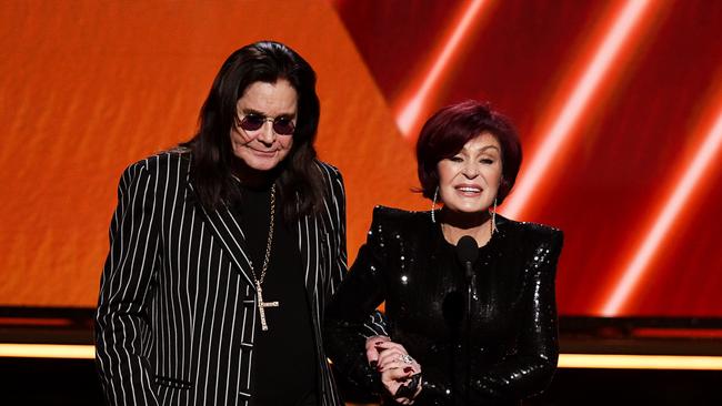 Ozzy Osbourne and Sharon Osbourne. Picture: Getty.