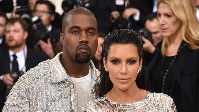 Kim and Kanye join the stars fleeing for their lives from Californian ...