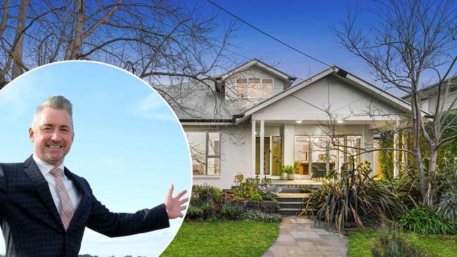 Marcus Falconer is set to auction 25 Roxby St, Manifold Heights on Saturday.