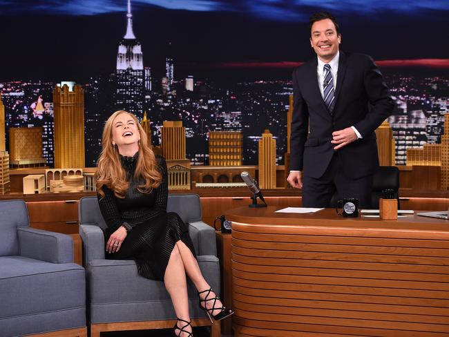 In January 2015, Kidman appeared on Fallon’s late-night show as a guest and detailed their previous meeting. Picture: Theo Wargo/NBC/Getty Images
