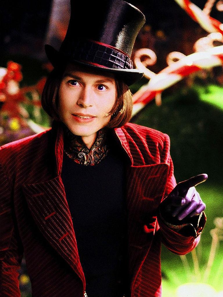 Depp revived the character of Willy Wonka. Picture: SUPPLIED