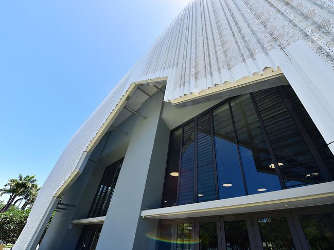 The $19 million three-storey East Precinct building at St PatrickÃ•s College Townsville. Picture: Shae Beplate.