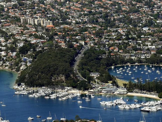 Mosman is one of Sydney’s wealthiest suburbs. Picture: John Appleyard